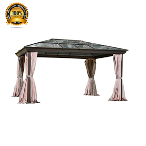 <span class=keywords><strong>Gazebo</strong></span> moderne en aluminium <span class=keywords><strong>pour</strong></span> extérieur, structure thermolaquée, panneaux en <span class=keywords><strong>polycarbonate</strong></span>, autoportant, imperméable, <span class=keywords><strong>pour</strong></span> balcon, protection solaire UV - Product Image 4
