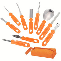 Groothandel Draagbare Fruit Groente Voedsel Mes Beeldhouwen Gereedschapsset Pompoen Carving Kit