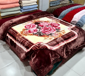 Chăn Raschel nhiều màu sắc dày dặn, mềm mại, ấm áp, dùng được quanh năm - Product Image 6