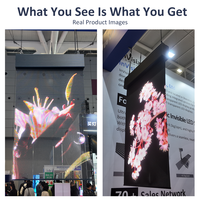 Display LED InVisia Dual-View con Trasparenza del 90% e Chiarezza Cristallina, Alta Luminosità per Interni, Passo Pixel 3.91mm/6.25mm, Frequenza di Aggiornamento 7680Hz