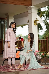 Ropa y accesorios Traje paquistaní listo para usar regularmente Traje de algodón de lujo Salwar Kameez de proveedor indio - Product Image 2