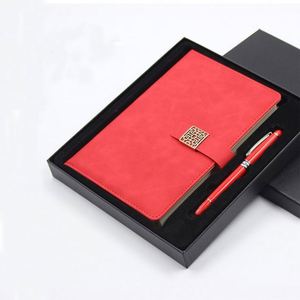 สมุดบันทึกปกหนังนิ่มแบบซับลิเมชั่น A5 ชุดของขวัญพร้อมปากกา ขายดี - Product Image 4