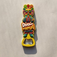 Nuevo Abridor de Botellas de Cerveza de Goma PVC 3D con Diseño Personalizado de Ecuador, Imán para Refrigerador, Precio al por Mayor
