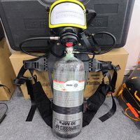 Appareil respiratoire autonome à pression positive résistant aux hautes températures pour évacuation d'urgence et lutte contre l'incendie