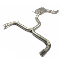 Système d'échappement d'usine pour VW Volkswagen Scirocco/Scirocco R Golf 6 Mk6 Mk7, tuyaux d'échappement Catback, silencieux Valvetronic