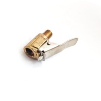 Embout de pompe à air 8 mm à clipser, à flux fermé, avec clip de fixation rapide pour tête de conversion