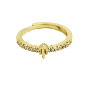 2024 femmes 12 anneaux ouverts du zodiaque pour femme mode bijoux mariage Couples mignon dames couleur or métal bélier <span class=keywords><strong>taureau</strong></span> anneau - Product Image 5