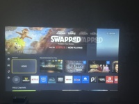 Projecteur LCD intelligent avec prise en charge 4K, Vidaa Live TV, commande vocale, mise au point automatique à courte focale, HDR10, cinéma maison, films en extérieur, WiFi, haut-parleur