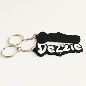 Wholesale 2D /3D Custom Shaped Soft Rubber Pvc Keychain with Your logo Name - Product Image 2