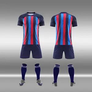 Custom Thailand Voetbal Team Jersey Blank Voetbal Shirt Snel Droog Heren Voetbal Uniform