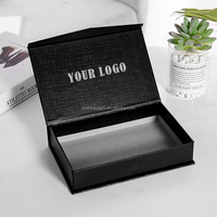 Boîte à cosmétiques personnalisée avec logo, boîte en papier magnétique pour huile essentielle, soin de la peau, maquillage, boîte de rangement pour produits de beauté