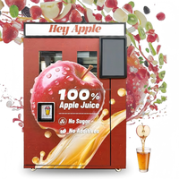 Volledig automatische koudgeperste appelvruchtensap-automaat, appelsap-automaat, commerciële verse appelsapcentrifuge