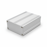 Boîtier en aluminium extrudé anodisé, boîtier en aluminium pour alimentation électrique, boîtier pour module PCB, boîte de jonction