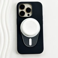 Support de téléphone portable magnétique universel de luxe pour le marché des accessoires mobiles, en silicone flexible, design cœur, support de prise portable