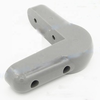 Équipement de manutention pour la fabrication de métaux, chariot à main, chariot à plateforme, chariot en forme de L, pare-chocs en caoutchouc d'angle, protections d'angle