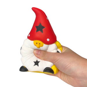 Jouets promotionnels en mousse PU en forme de Père Noël, les plus populaires, à remontée lente, <span class=keywords><strong>anti</strong></span>-<span class=keywords><strong>stress</strong></span>, à presser, pour enfants et adultes - Product Image 1