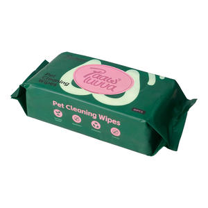 Lenços Umedecidos para Animais de Estimação Biodegradáveis, Hipoalergênicos, Macios e Duráveis, Limpeza Suave para Cães e Gatos, Multiuso - Product Image 4