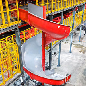 Luhui nhà máy chất lượng cao vít thang máy xoắn ốc xoắn ốc băng tải bưu kiện phân loại máy cho thùng carton và hộp đóng gói ngành công nghiệp - Product Image 3