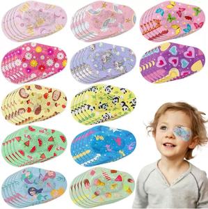 Benda Adesiva per Occhio Singolo Traspirante e Colorata per Bambini, per la Correzione dell'<span class=keywords><strong>Ambliopia</strong></span> - Product Image 1