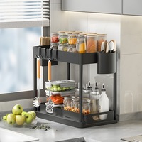 Spatule à fentes multifonctionnelle antiadhésive en PP - Ustensile de cuisine et support de rangement - Accessoires pour la maison