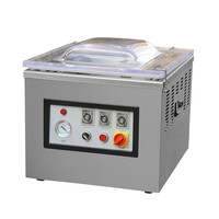 Machine à emballer de scellage de scellant d'air de poisson de poulet mariné à chambre unique de dessus de table DZ-400