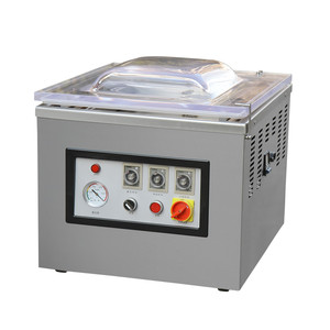 <span class=keywords><strong>Machine</strong></span> à emballer de scellage de scellant <span class=keywords><strong>d</strong></span>'<span class=keywords><strong>air</strong></span> de poisson de poulet mariné à chambre unique de dessus de table DZ-400 - Product Image 2