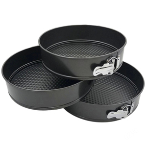 Mini Moldes para Tartas, Moldes para Pasteles, Moldes Redondos sin Bisagra, 9 Moldes Cuadrados de 7.5 cm, Moldes Ovalados para Tartas de Queso - Product Image 6