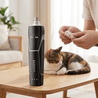 Original Fabrik 2026 Bestseller Haustierzubehör 6-Gang Einstellbarer Nagelschleifer 360 ° LED-Licht 40db Geräuscharm für Kleine und Mittelgroße Hunde und Katzen