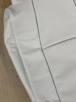 Housses de siège grises sur mesure pour Toyota Land Cruiser Pilates modèle 2015 – Accessoires intérieurs de voiture, amélioration de l'habitacle, ajustement parfait, housses de siège d'origine