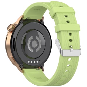 Pour <span class=keywords><strong>OPPO</strong></span> <span class=keywords><strong>Watch</strong></span> X2 Mini 18mm Largeur Sport <span class=keywords><strong>Bracelet</strong></span> <span class=keywords><strong>Bracelet</strong></span> de Remplacement pour Oneplus Watch3 43mm <span class=keywords><strong>Bracelet</strong></span> de Montre en Silicone de Couleur Unie - Product Image 3