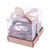 Boîte Cadeau en Plastique Transparente Vide pour Faveurs de Mariage, Matériau PVC, Prix Bas, Vente en Gros par Fabricants Chinois CSMD