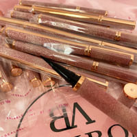 Stylo Eyeliner colle pour cils, emballage avec stylo Eyeliner diamant blanc