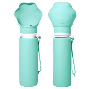 Nuevo Dispensador de Agua Plegable Compacto para Mascotas, Libre de BPA, Ligero, de Silicona Segura para Alimentos, para Perros y Gatos, para Caminar al Aire Libre - Product Image 1
