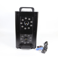 Machine à fumée verticale réglable DJ 2000W à double tube pour mariages, fêtes, événements, équipement d'effets de scène, machine à fumée LED RGB