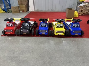 <span class=keywords><strong>Mini</strong></span>-voiture d'équilibre en plastique pour enfants, quatre roues, avec musique et contes, stabilisatrice, avec <span class=keywords><strong>panier</strong></span> de rangement. - Product Image 6