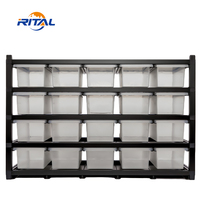 Qualité Reptile élevage Cage serpent éclosion baignoires Habitat boîte en plastique avec support pour balle Python maïs serpent