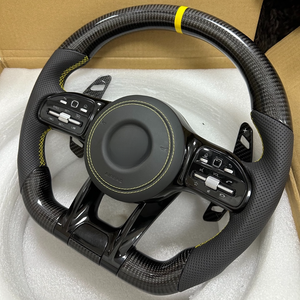 Nuevo Kit de Mejora de Volante de Fibra de Carbono <span class=keywords><strong>AMG</strong></span> para <span class=keywords><strong>Mercedes</strong></span> Clase C/E/S, ML320, CLS300, C200, GLK, Volante <span class=keywords><strong>Mercedes</strong></span> C300 - Product Image 4