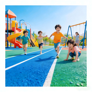 Gránulos de caucho EPDM, material antideslizante para pistas de atletismo, superficies deportivas y pisos para áreas de juego al aire libre. - Product Image 1