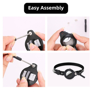 Traceur <span class=keywords><strong>GPS</strong></span> intelligent pour animaux de compagnie avec surveillance de la santé, suivi d'activité, application multi-utilisateurs en temps réel, alerte géofence, collier étanche - Product Image 5