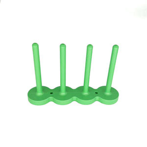 Support de bobine de machine à coudre en silicone vert magnétique pour outils d'usine de confection - Product Image 1