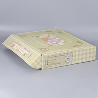 Boîtes d'emballage et d'expédition en carton ondulé recyclé imprimées, pliables, personnalisables en couleur, pour vêtements, boîte à courrier en kraft avec pelliculage mat
