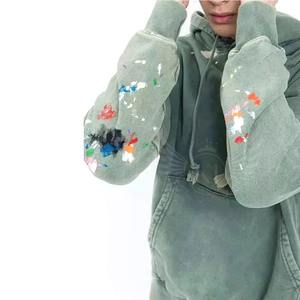 Sweat-shirts pour hommes grande taille de haute qualité, style hiver et décontracté, effet usé, fournisseur direct d'usine, fabriqué au Pakistan - Product Image 4