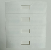 Personnalisé 3M57817 blanc PET code-barres adhésif étiquette autocollant étanche à l'huile pour téléphones mobiles électronique grand public UV vinyle