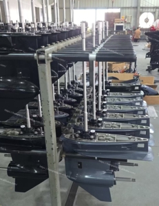 Leistungs starker Außenbordmotor mit 50 PS 4-Takt-Schiffsmotor mit Elektro start und Fernbedienung für Fischerboote - Product Image 4