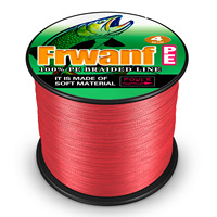Ligne de pêche tressée en PE à 4 brins, ultra-robuste, écologique, durable, 300 m, 6-100 LBS, ligne flottante pour eau salée, lac, ruisseau