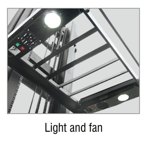 Xilin truk Forklift elektrik, pemetik pesanan tingkat tinggi 5m/7m/9m dengan angkat tinggi 1500KG kapasitas 1,5 ton - Product Image 5