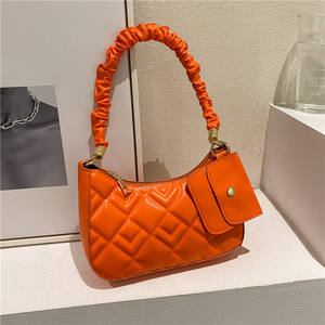 Women's Crocodile Pattern Zipper <b>Handbags</b> Shoulder Bag PU Leather Chain Hand Bags.Z0878 - Product Image 1