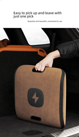 Organiseur de voiture XUANMING F0801046, sac de rangement pour pistolet de recharge de véhicule à énergie nouvelle, boîte de rangement pour recharge de véhicule électrique