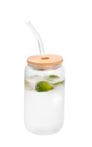 Verres transparents <span class=keywords><strong>à</strong></span> boire avec couvercles en bambou pour servir du <span class=keywords><strong>café</strong></span> - Product Image 6