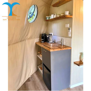 Cabine de douche extérieure <span class=keywords><strong>Tente</strong></span> de plage pour bébé Tentes étoiles pour événements Camping Poêle à bois avec four - Product Image 5